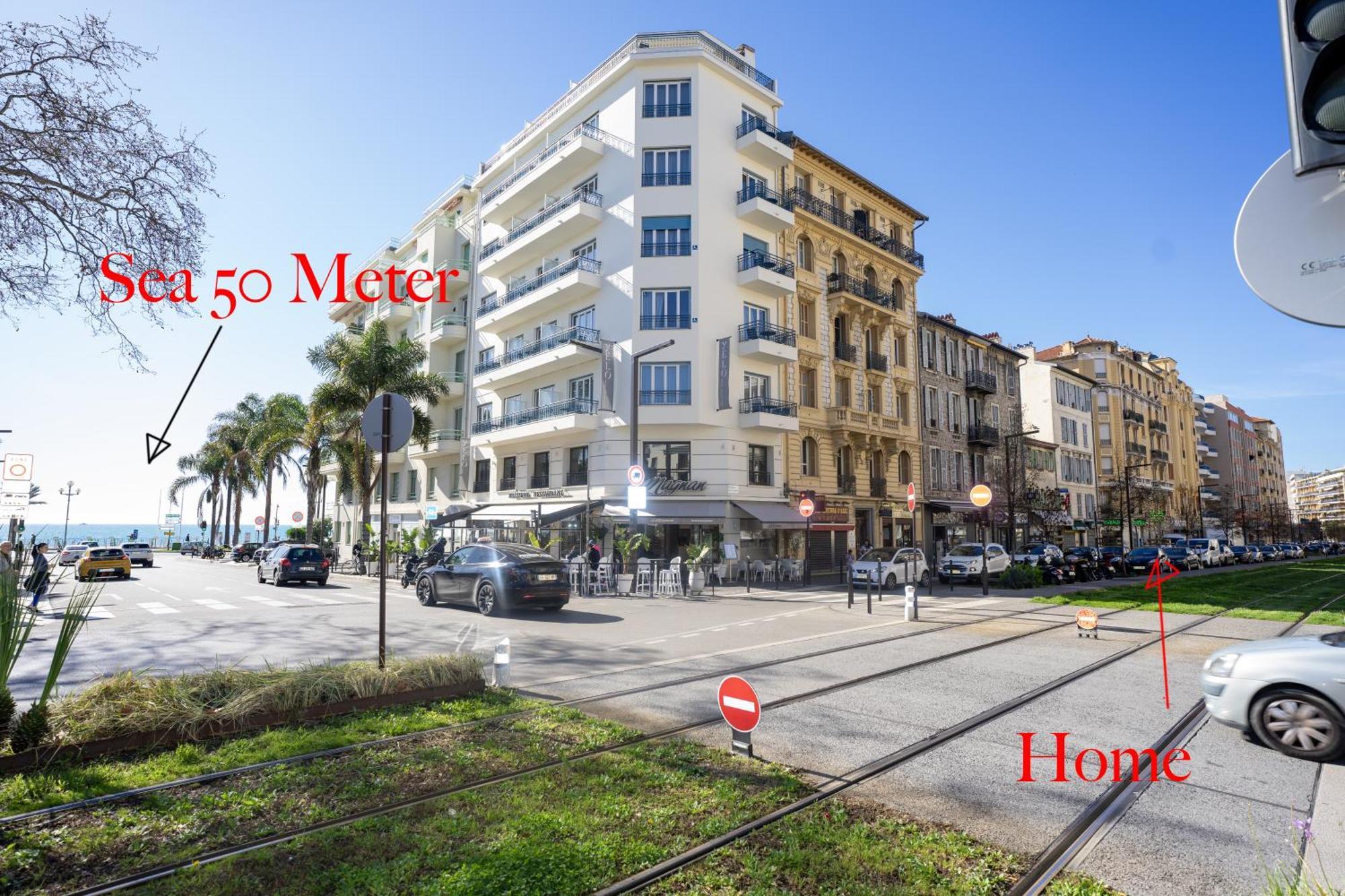 Californie 11 Lux 4 Pers Wifi Ac Apartment Ница Екстериор снимка